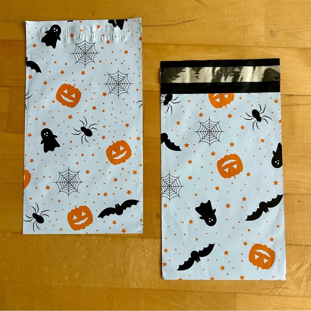 15 Count Polymailer Size Variety Bundle-HALLOWEEN 02 (5/6x9 + 5/10x13 + 5/14x19)